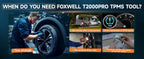 FOXWELL T2000 PRO TPMS Programming Tire Pressure Monitor TPMS Sensor Relearn Activate OBD2 Tire Pressure System Diagnostic Tool