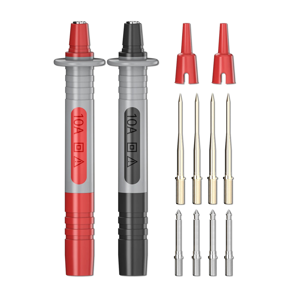 Cleqee P1300 Series Multimeter Test Lead kit 4mm Banana Plug Cable Test Hook Clip Probe Alligator Clip Automotive Tool