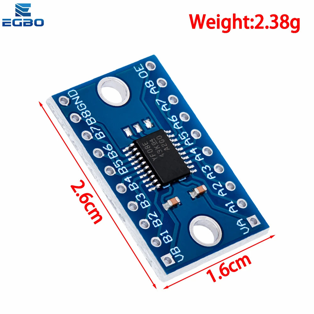 1~20PCS EGBO 3.3V 5V TXS0108E 8 Channel Logic Level Converter Convert TTL Bi-directional Mutual Convert TXS0108 TXS0108EPWR