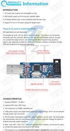 GREATZT USBASP USBISP AVR Programmer USB ISP USB ASP Support Win7 64K
