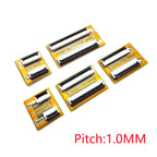 2PCS FFC FPC 0.5mm 1.0mm Flexible Flat Cable Lengthen Extension Board Adapter Board 4P 5P 6P 8P 10P 12P 16P 20P 24P 30P 40P 50P