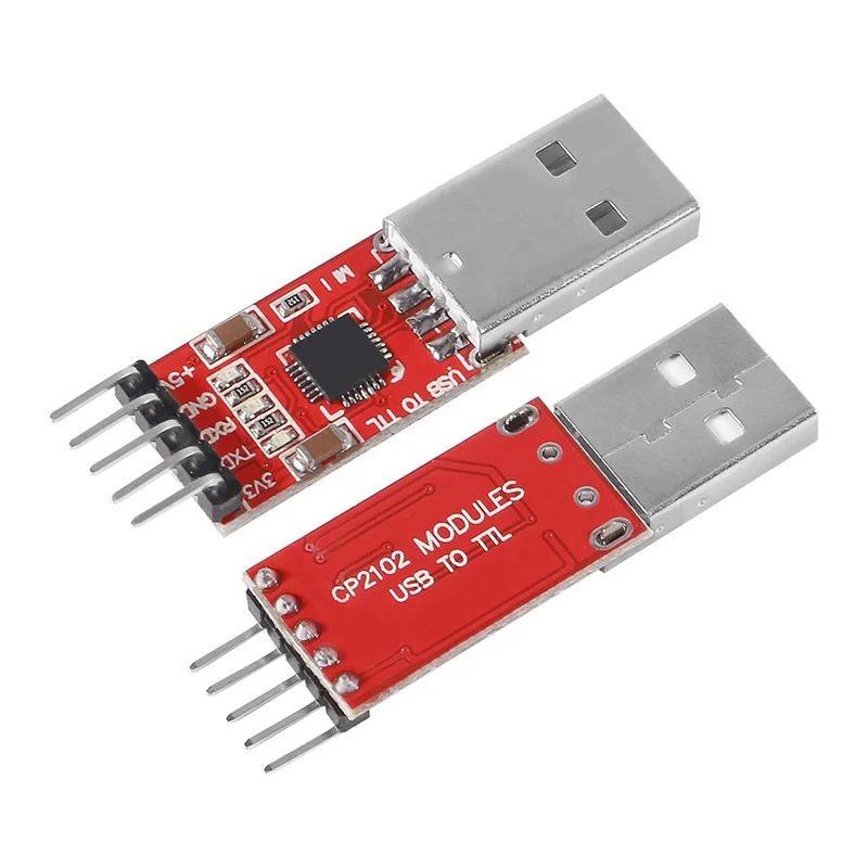 【CLEARANCE】3 Pcs CP2102 USB 2.0 To TTL 5-Pin Serial Adapter USB To TTL Serial Converter Module For UART STC 3.3V And 5V
