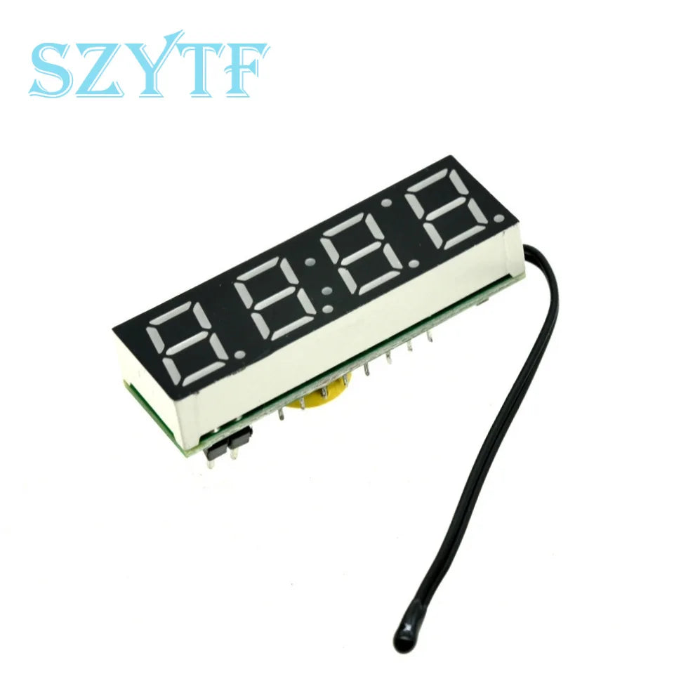 LED RX8025T Digital Clock Temperature Voltage Module DIY Time/Thermometer/Voltmeter DC 5-30V For Arduino