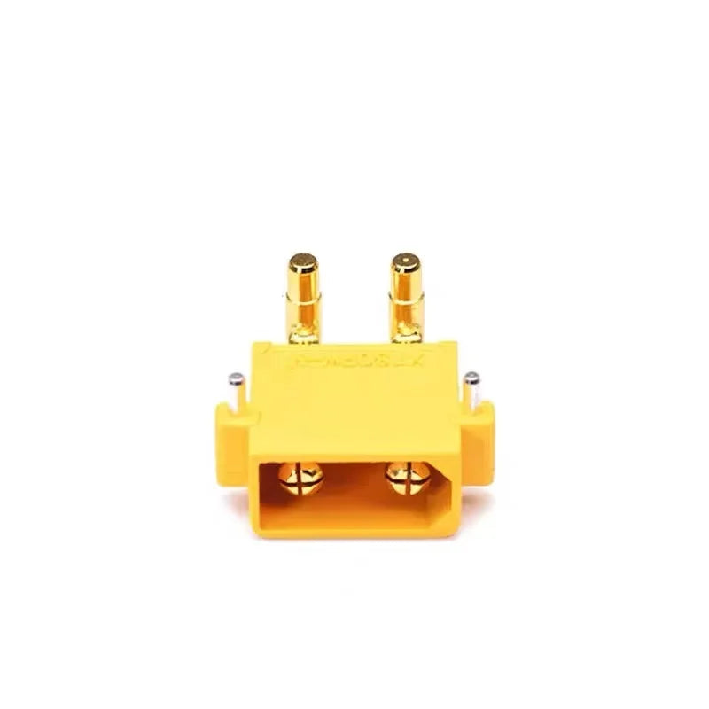 5/10 Male Female connector PCB board XT30-60PW Banana Golden head Right Angle Horizontal connector Male Heat Shrink Gold Plated