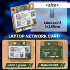 BCM943228HMB 04W3764 WIFI Wireless Bluetooth 4.0 Half MINI PCI-E Card Compact for Lenovo E130 E135 E330 E335 E530 E535 E430