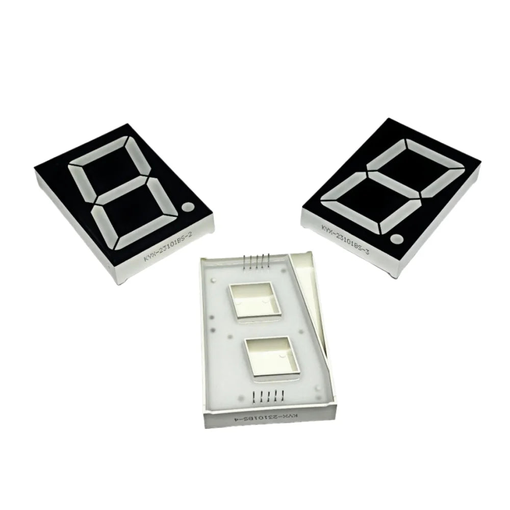10PCS 2.3-inch digital tube 48mmX70mm digital display screen "8" high 56.8mm 7-segment digital tube 23101 series