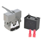 WP2319792 TSD2 Relay Start Device W10662129 Freezer Compressor Run Capacitor for Kenmore Whirlpool Kitchenaid Refrigerators