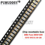 20PCS/LOT 0805 1206 1210 1812 0.1A 0.2A 0.3A 0.5A 0.75A 1A 1.1A 2A 3A SMD Resettable Fuse Self-Recovery Fuse PPTC HJXRHGAL