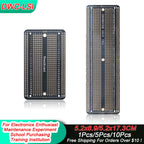1/5/10Pcs 5.2x8.9/5.2x17.3cm Standard Permanent Solder Breadboard PCB Board Prototype Board  DIY Electronics Kit For Arduino