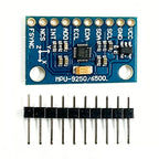 GY-9250 MPU9250 9-axis/9-axis Attitude Sensor Board Module IIC/SPI Gyro+Accelerator+Magnetometer Sensor Module 3-5V Power