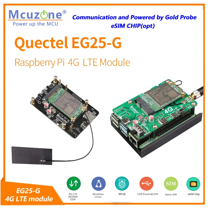 Quectel EG25-G Global BAND 4G LTE WCDMA GSM GPRS, for Raspberry Pi Rockchip ARM Android Linux Wince Windows  Quectel EG25