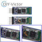 HC-05 HC05 RS232 Wireless Module  For Arduino Serial 6 Pin Bluetooth HC-06 4 Pin RF Receiver Module RS232 TTL to UART Converter