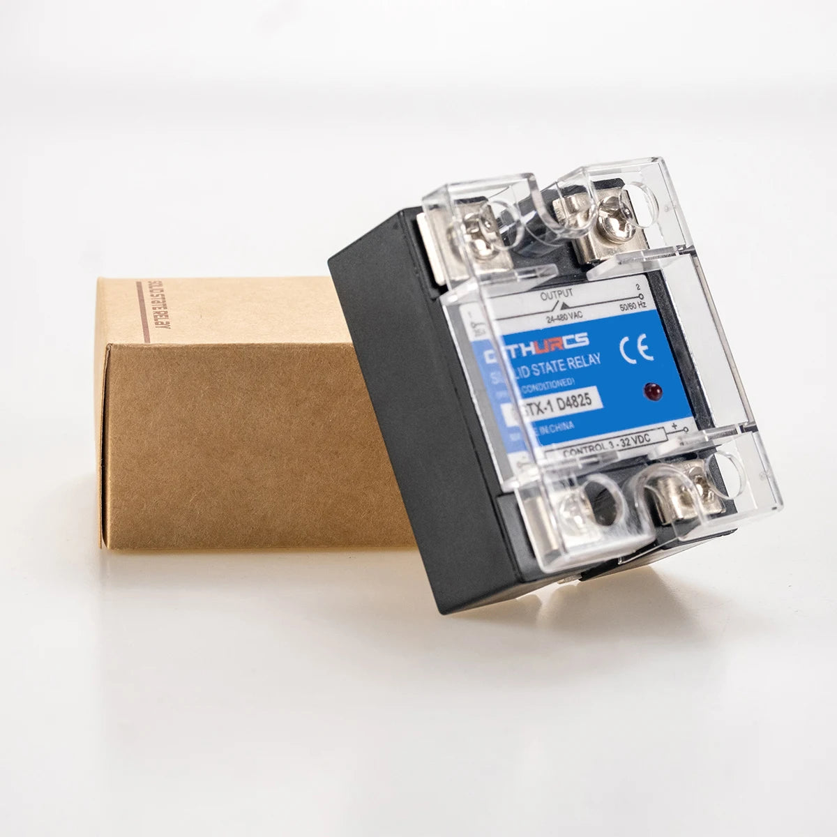 SSR 10A 25A 40A 60A 80A 100A 120A high quality Single Phase Solid State Relay DC Control AC 3-32V Control 220V 10DA 25DA 40DA