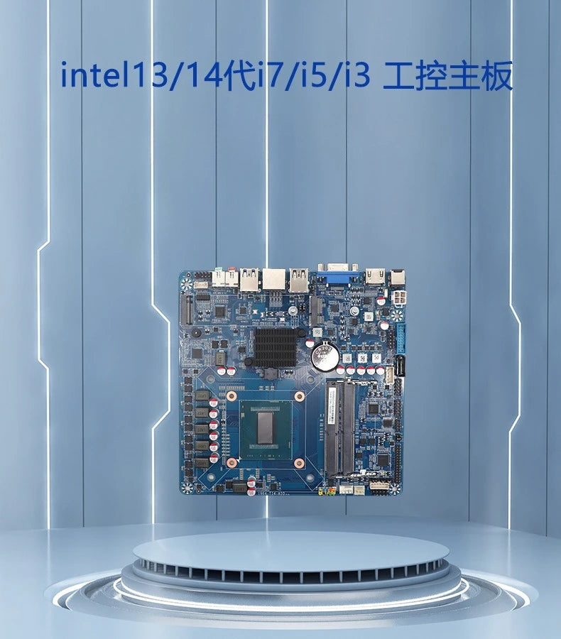 X86 Industrial Control Main Board 13/14 Generation I7/i5/i3 Onboard Processor ITX Main Board Computer Main Board