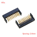 1PCS 4/5/6/7/8/9/10Pin Laptop Battery Connector Pitch 2.0mm Holder Clip Slot Contact Male and Female Plug