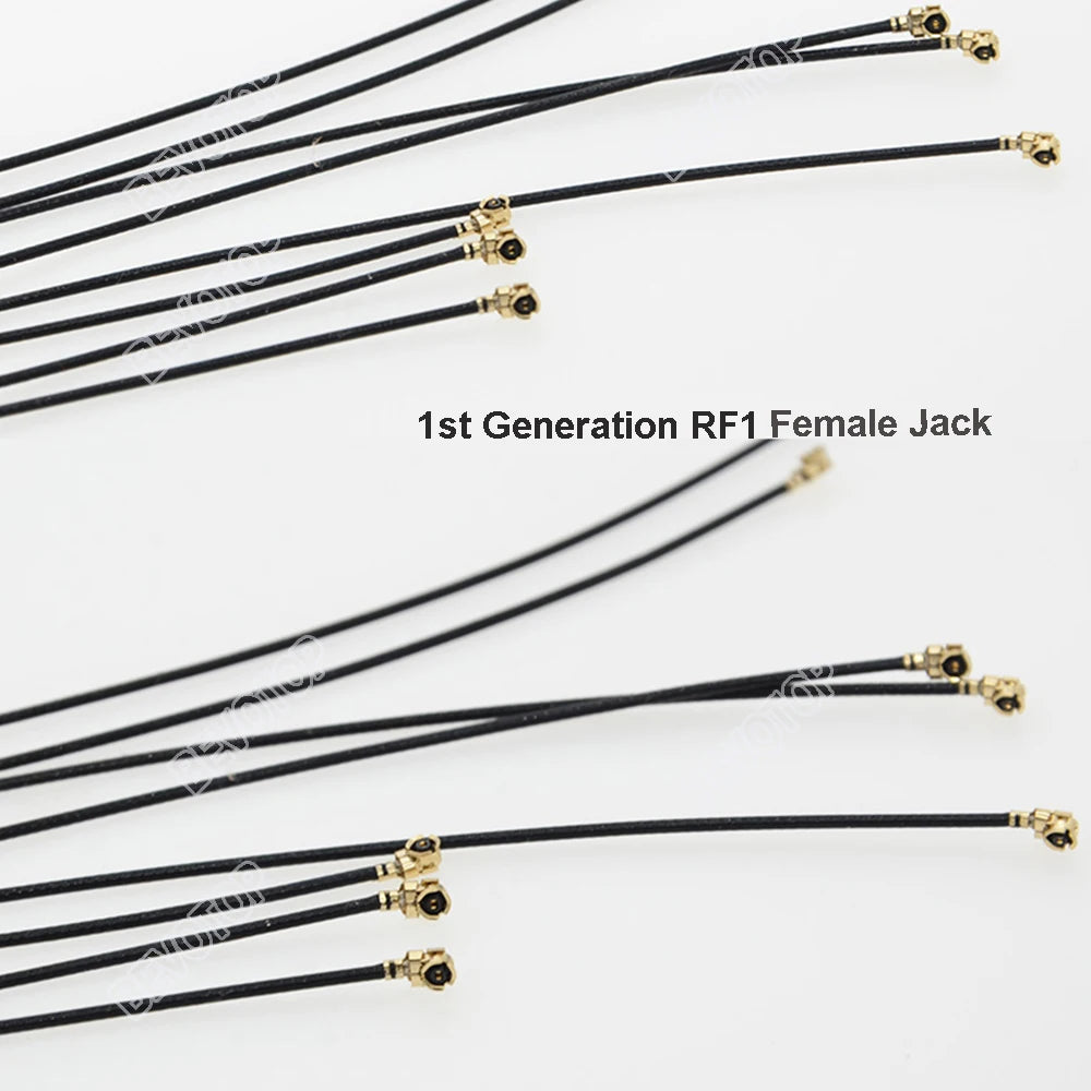 1Pcs 4-Hole Panel Mount SMA Female Flange to IPX RF-1 Connector RF1.13/RF1.37/RG178 WIFI Antenna Pigtail Extension Jumper Cord