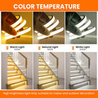 IP68 Waterproof Flexible Neon Rope Light USB COB LED Strip 5V ON OFF Switch 320 LEDs/m Natural Warm White 0.5m 1m 2m 3m 4mm 5m