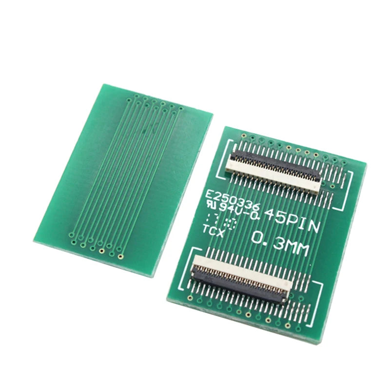 FFC/FPC 0.3MM extension connector socket lvds LCD screen cable extension plate 0.3MM spacing 23/25/31/35/39/45/51/61