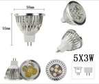 1X 10X GU 10 Led Spotlight GU10 LED Lamp 9W 12W 15W 220V Red Green Blue Yellow Lampada MR16 12V Bulb Light Spot Candle Luz