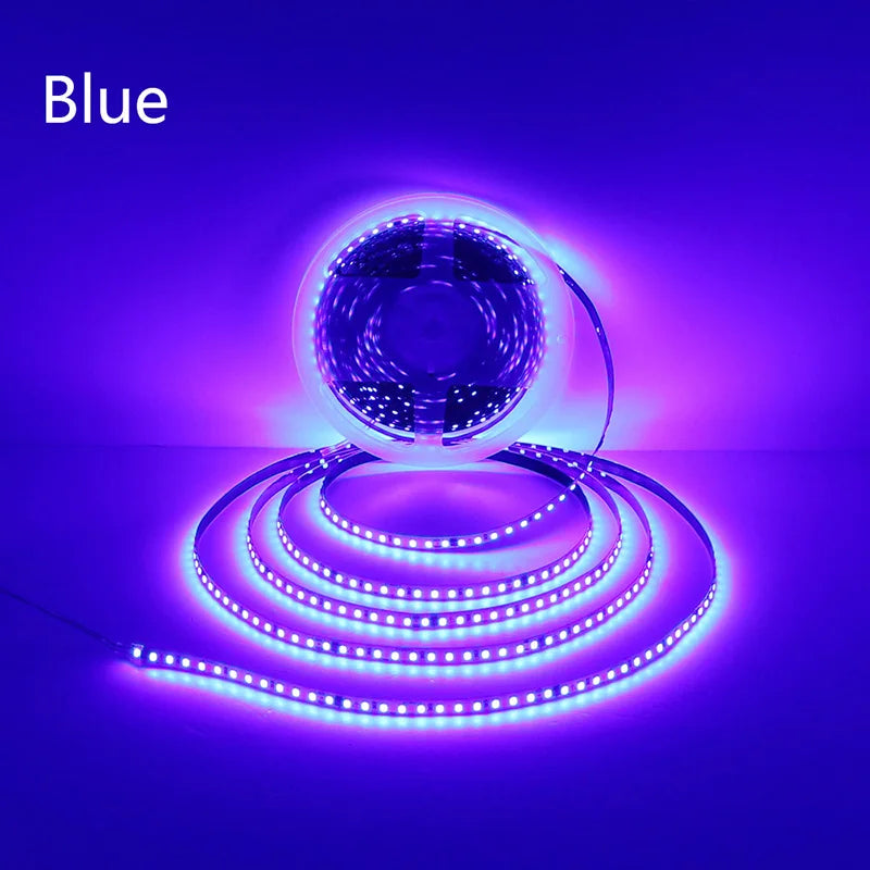 110V 220V LED Strip 2835 120LEDs/m Home Lamp Strip Red Ice Blue Green Yellow Pink 120V 230V Flexible Cuttable 20M Soft Light Bar