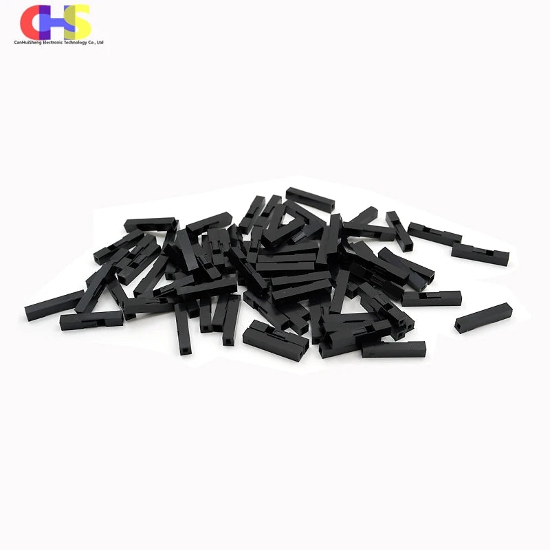 100/1000pcs 2.54mm 1P DuPont Plastic Shell Printing Font POWER SW / POWER LED+ / POWER LED- Wiring Terminal Housing Connector