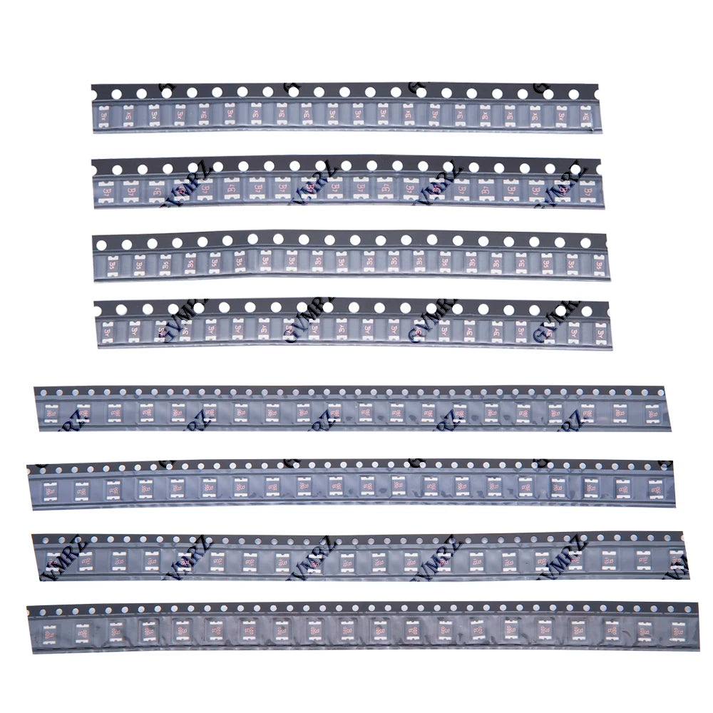 300PCS 15Values*20PCS 1206 0805 1210 1812 0.7A 0.5A 0.2A 1.1A SMD Resettable Fuse Kit 2A 2.6A 3.5A PPTC PolySwitch Self-Recovery