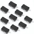 10Pcs Normally Close Micro 16a Limit Switch Replacement Snap Spdt Microwave Oven Washer Rice Cooker Door Button