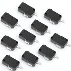 10Pcs Normally Close Micro 16a Limit Switch Replacement Snap Spdt Microwave Oven Washer Rice Cooker Door Button
