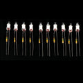 High Quality 10Pcs Neon Light Bulbs 4*10mm 5*13mm Main Power Indicator With Resistance 220V Red/Blue/Green