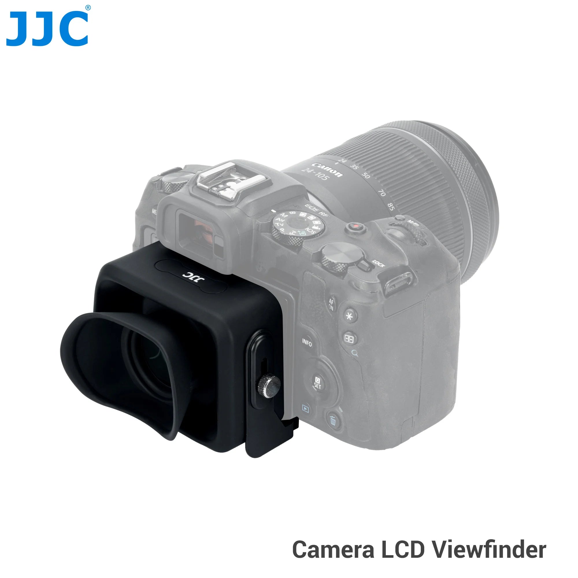 JJC 3X LCD Viewfinder Camera Extender Eyecup Eyepiece Collapsible Fit 3.0' Screen for Nikon Z30 Sony ZV-1 RX100 Fuji X-T30 III
