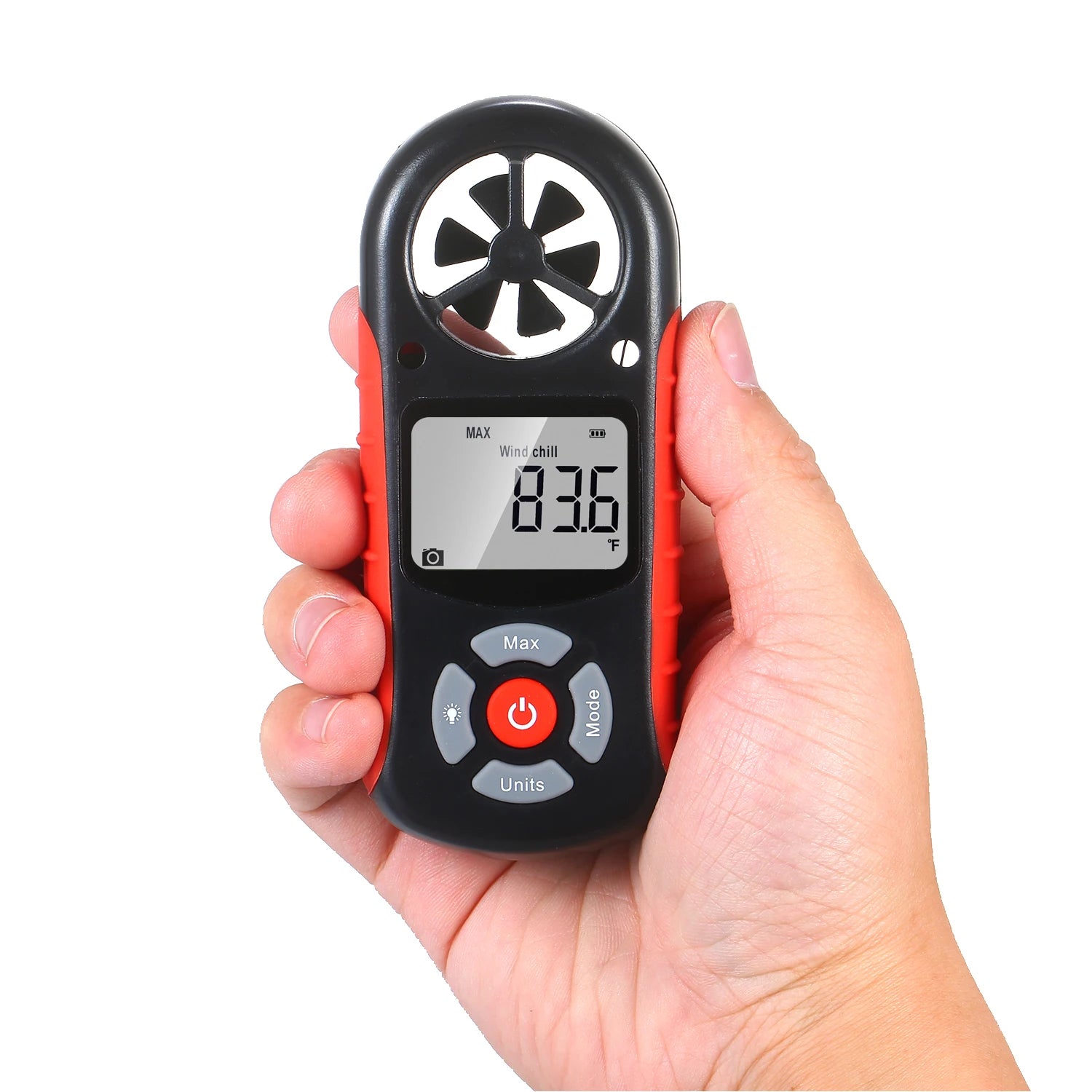 TL-303 Digital Anemometer Wind Speed Wind Chill Temperature Humidity Heat Index Dew Point Barometric Pressure Altitude Meter