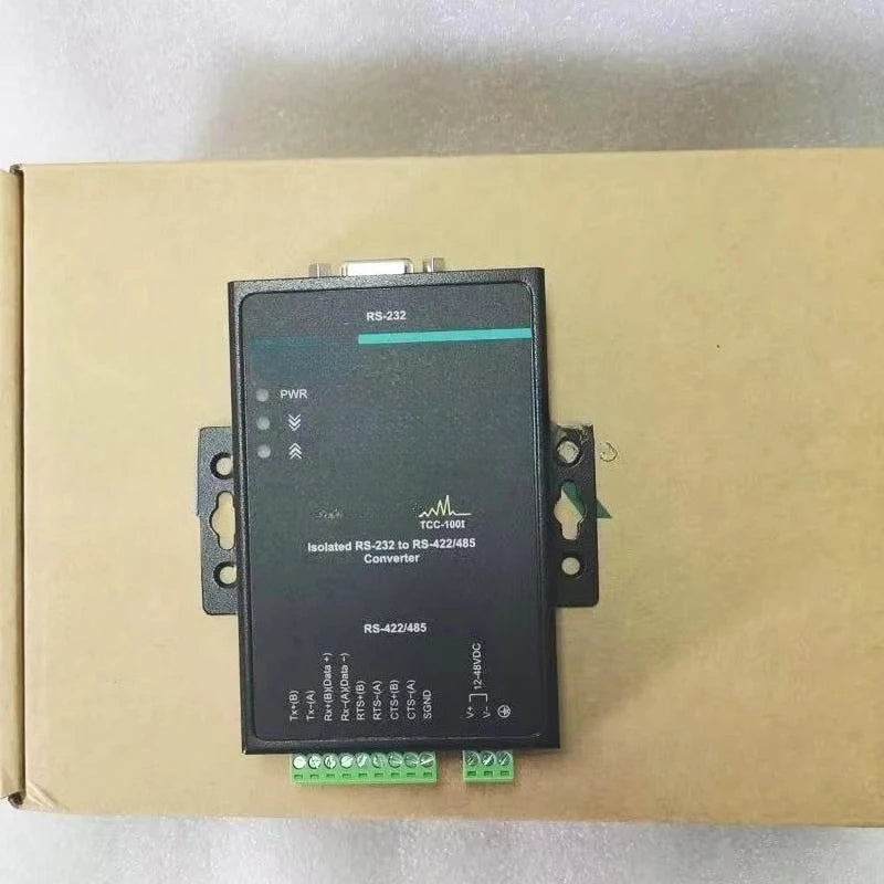 Moxa TCC-100I rs-232 to rs-422 485 Mosha Bidirectional Conversion Photoelectric Isolation