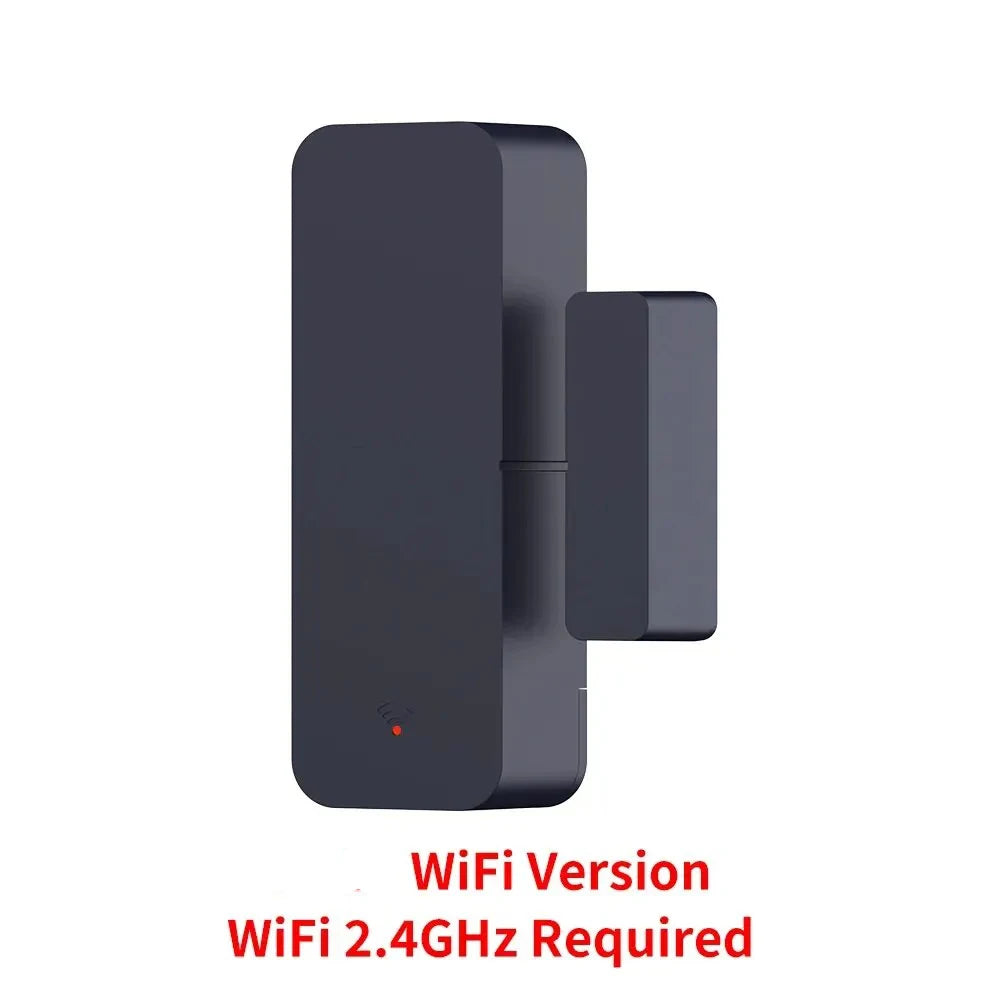 Zigbee Wifi Door Window Entry Sensor Security Burglar Magnetic Alarm Smart Life Compatible with Alexa Google Home Tuya