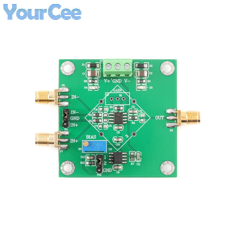 AD8421 Micro Signal Voltage Amplification Board Single Precision Instrument Amplifier Module AD8429 AD620 AD623 INA114 Type