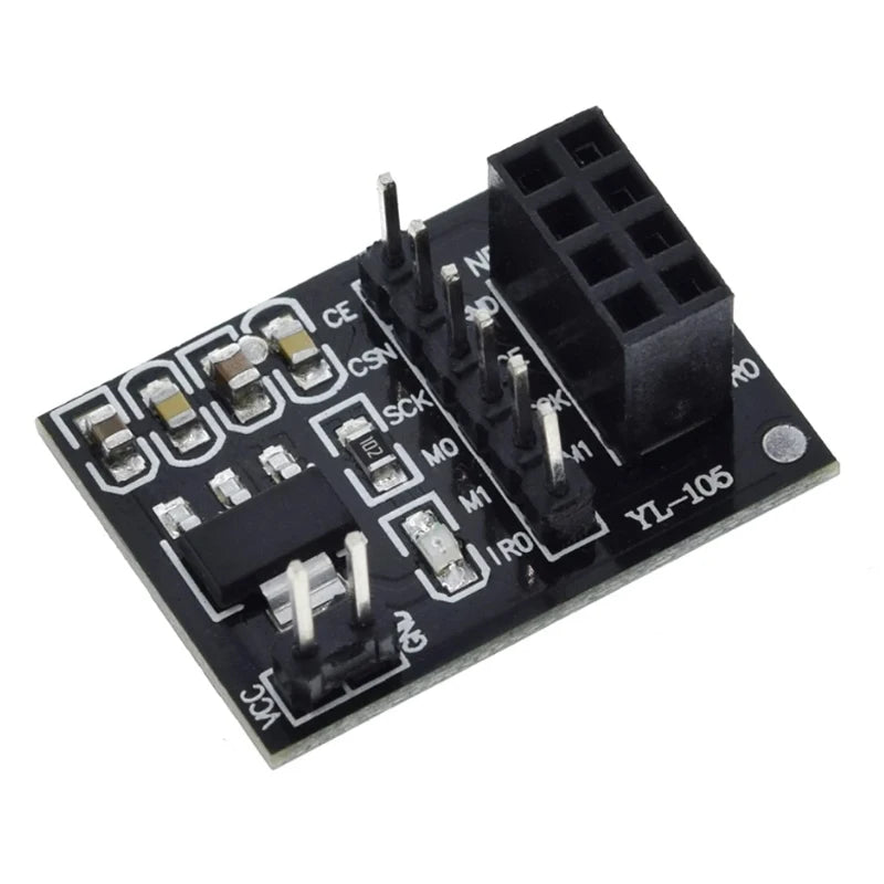 NRF24L01+ wireless data transmission module 2.4G / the NRF24L01 upgrade version 2Mbit/s NRF24L01 Socket Adapter plate Board