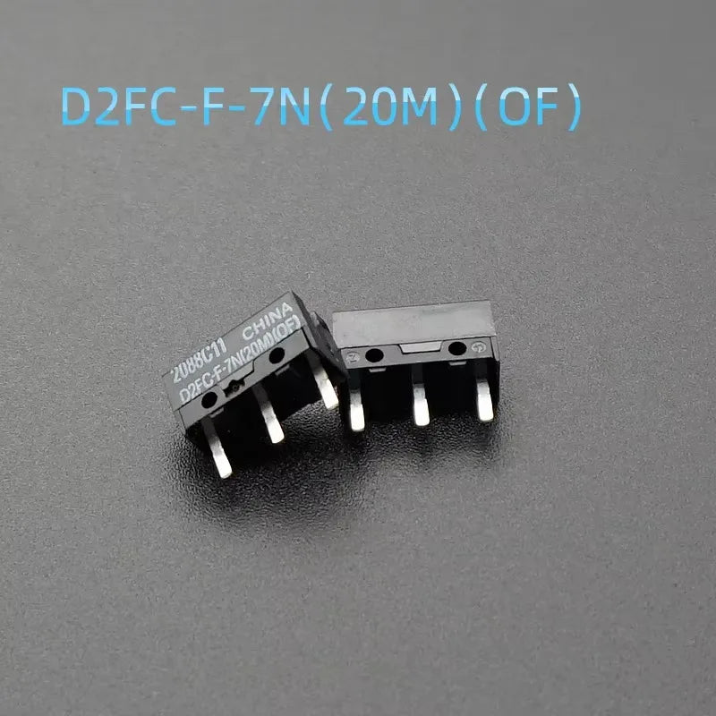 Mouse Micro switch Microswitch D2FC-F-K 60MN suitable for Logitech G304 305 G403 G502 G603 G703 G900 G903 D2FC-F-7N 10M 20M OF