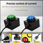 60mm 2m USB custom button wireless remote control buzzer wireless lottery button，Press once to light up once