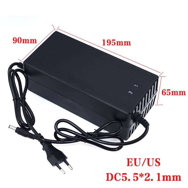 36V 48V 2A 3A 5A Lithium-Ion Charger 10S 13S 42V 54.6V 18650 Battery Charging 5A Fast Intelligent Charger
