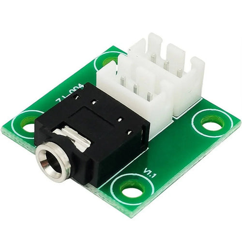 1/2/5PCS 3.5mm Headphone Female Socket PCB Module 2.54 3P Wire Lead Electronic Circuit Connector