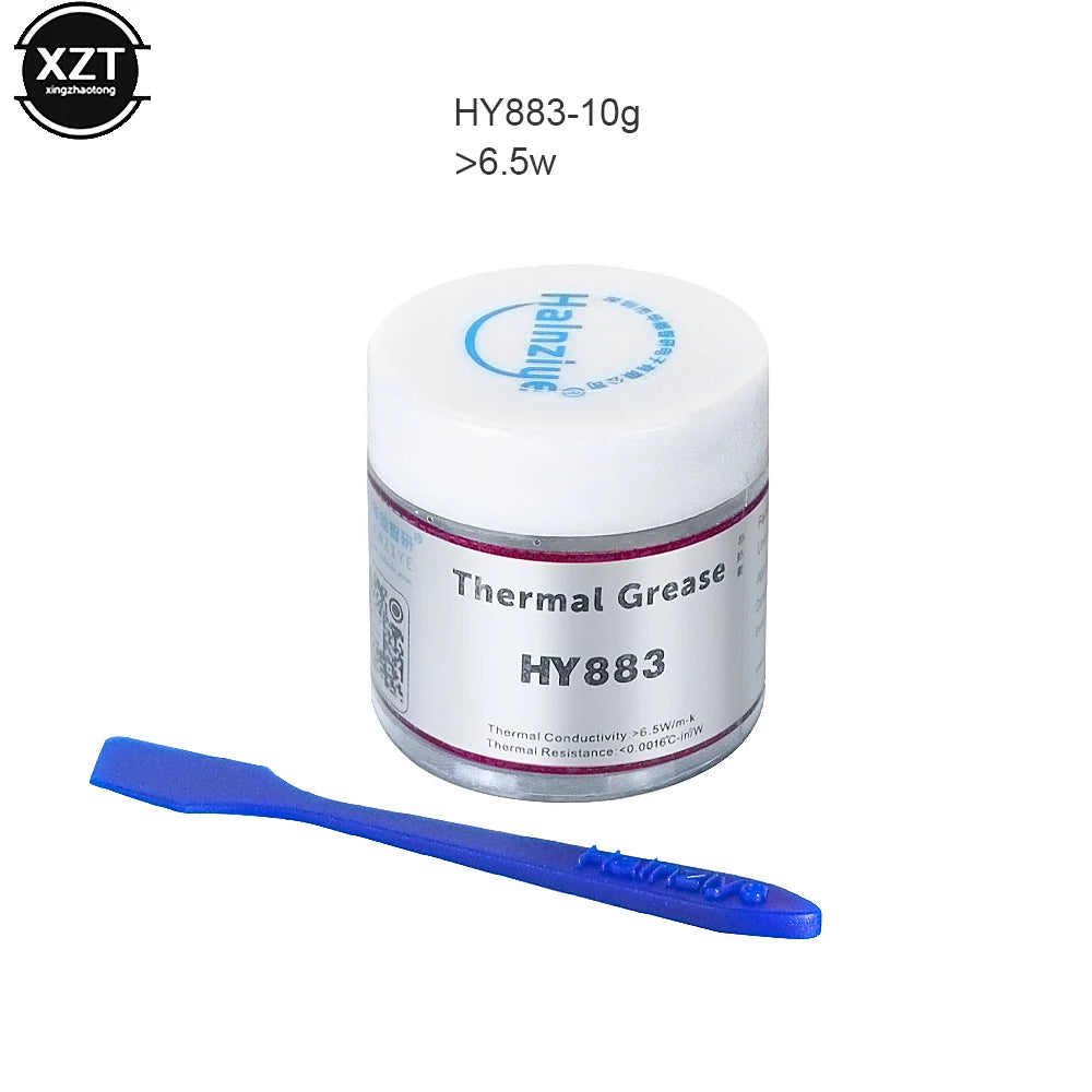1PCS HY883 HY234 10g/20g Silicone Thermal Paste Heat Transfer Grease Heat Sink CPU GPU Chipset Notebook Computer Cooling Syringe