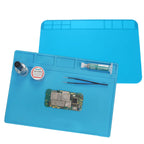 1PC Silicone ESD Heat Insulation Soldering Mat High Temp Resistant Computer Phone Repair Pad for Electronic Repair