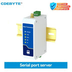 RS485 to RJ45 Ethernet Serial Sever Rail Industrial Standard AC/DC/POE Data Transmission Transceiver CDEBYTE Serial Sever