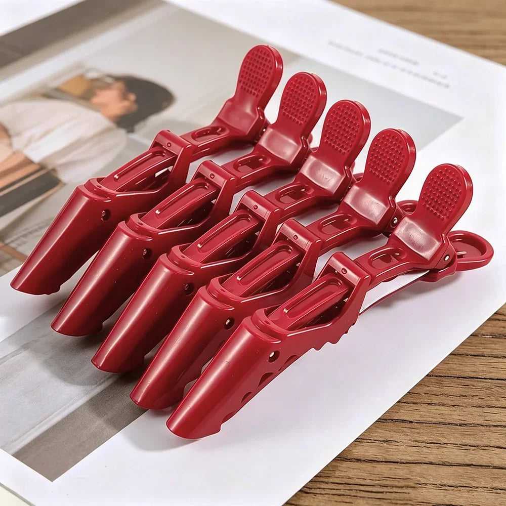 WholesaleAlligator Hair Clips HairdressingClampsClaws SectionClip Barber Crocodile Hairpin Salon Styling Tools Hair Accessories