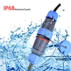 IP68 Waterproof Connector LD Series Male Plug & Female Socket 2-7 Pin & 9 Pin Panel Mount Aviation Wire Electrical Cable Connect