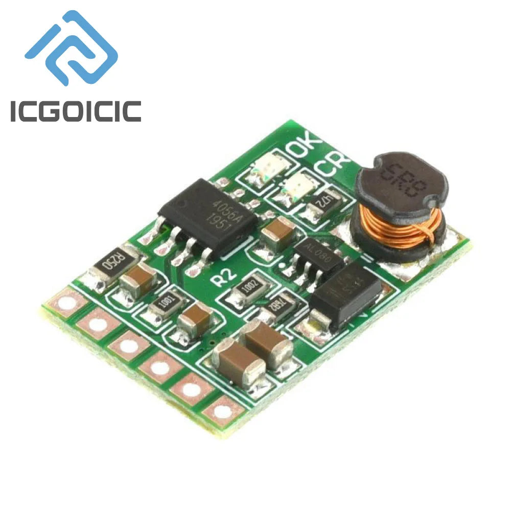 DD05CVSA 3.7V to 5V 6V 9V 12V Boost Converter Module DC-DC Step-Up Output for Lithium Battery Solar Power