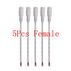 White 5.5x2.1mm 12V DC Power Supply Adapter DC 5.5*2.1mm Male Plug Female Jack Socket Cable Wire Pigtail Connector