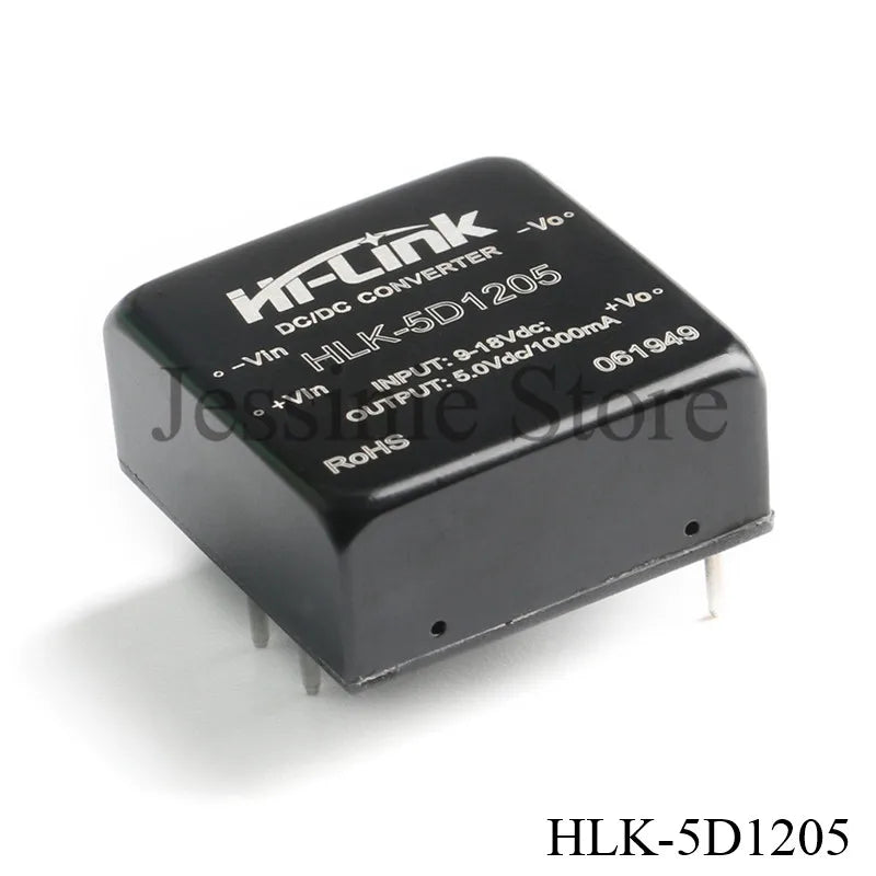 DC-DC Isolated Converter Power Supply Module 5W 12V 24V 5D2405/5D1205/5D1212/5D1215/5D2412 VRB2403/2409/2415/2424YMD-5WR3