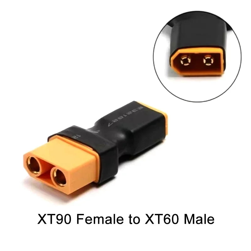 QS8 to XT60 XT90 Integrated Plug Adapter QS8 Male to Female Electric Lithium Battery Model Aircraft XT30 T-type Connector