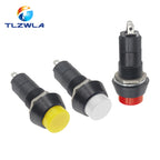 PBS-11A 12mm self-locking Plastic Push Button Switch Latching Switchs 1A 250V AC 2PIN PBS-11B
