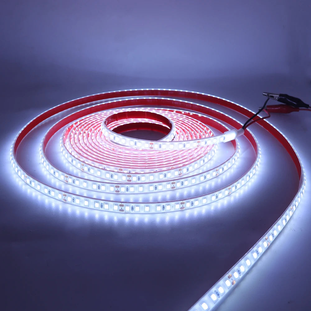 IP68 Waterproof LED Strip Lights 24V 2835 120Leds/m Warm Natural White Red Green Blue Flexible Luces Led Tape Underwater Decor